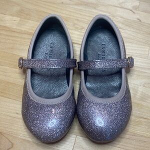 Jamie Kay Mary Janes gray Sparkle
